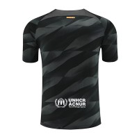 Camisa de time de futebol Barcelona Goleiro Replicas 2º Equipamento 2023-24 Manga Curta